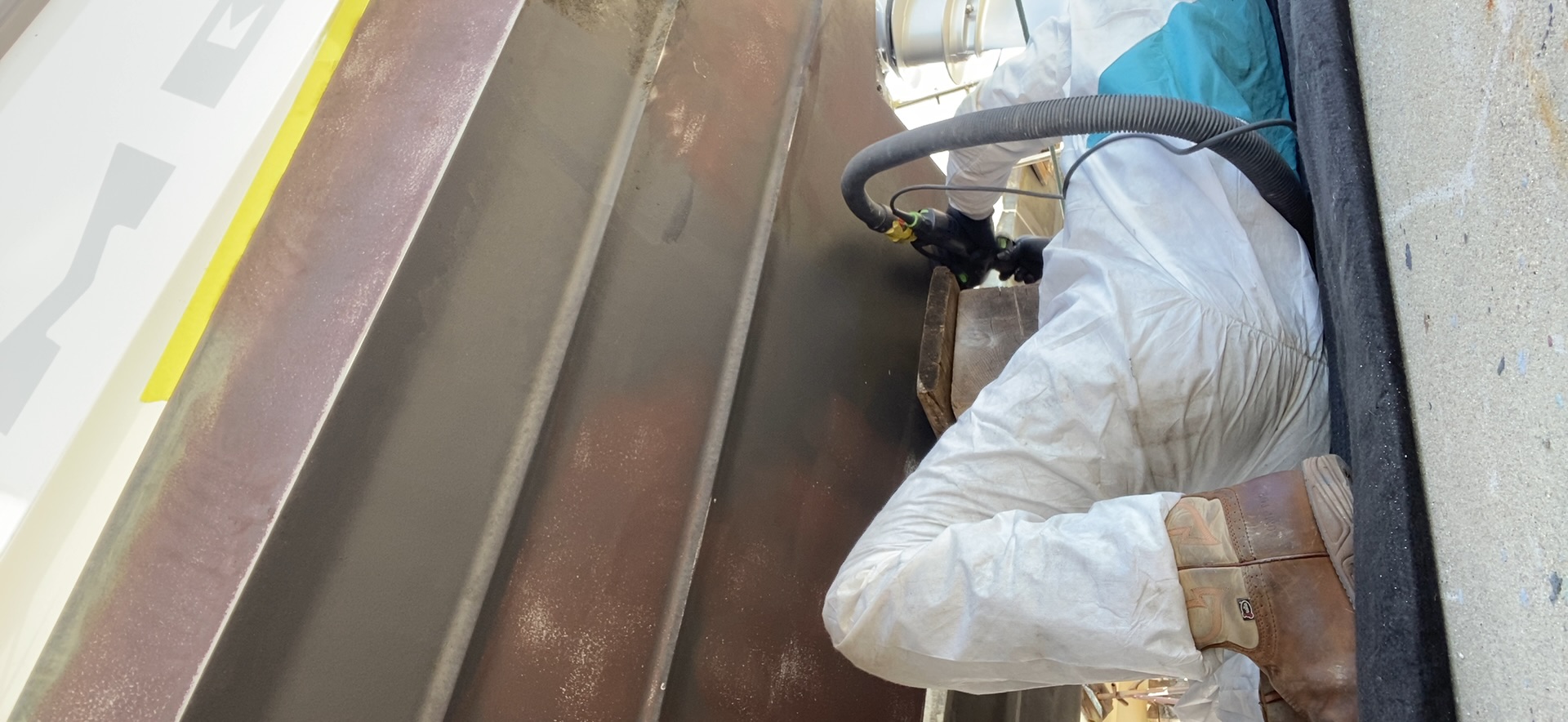 Hull after coating